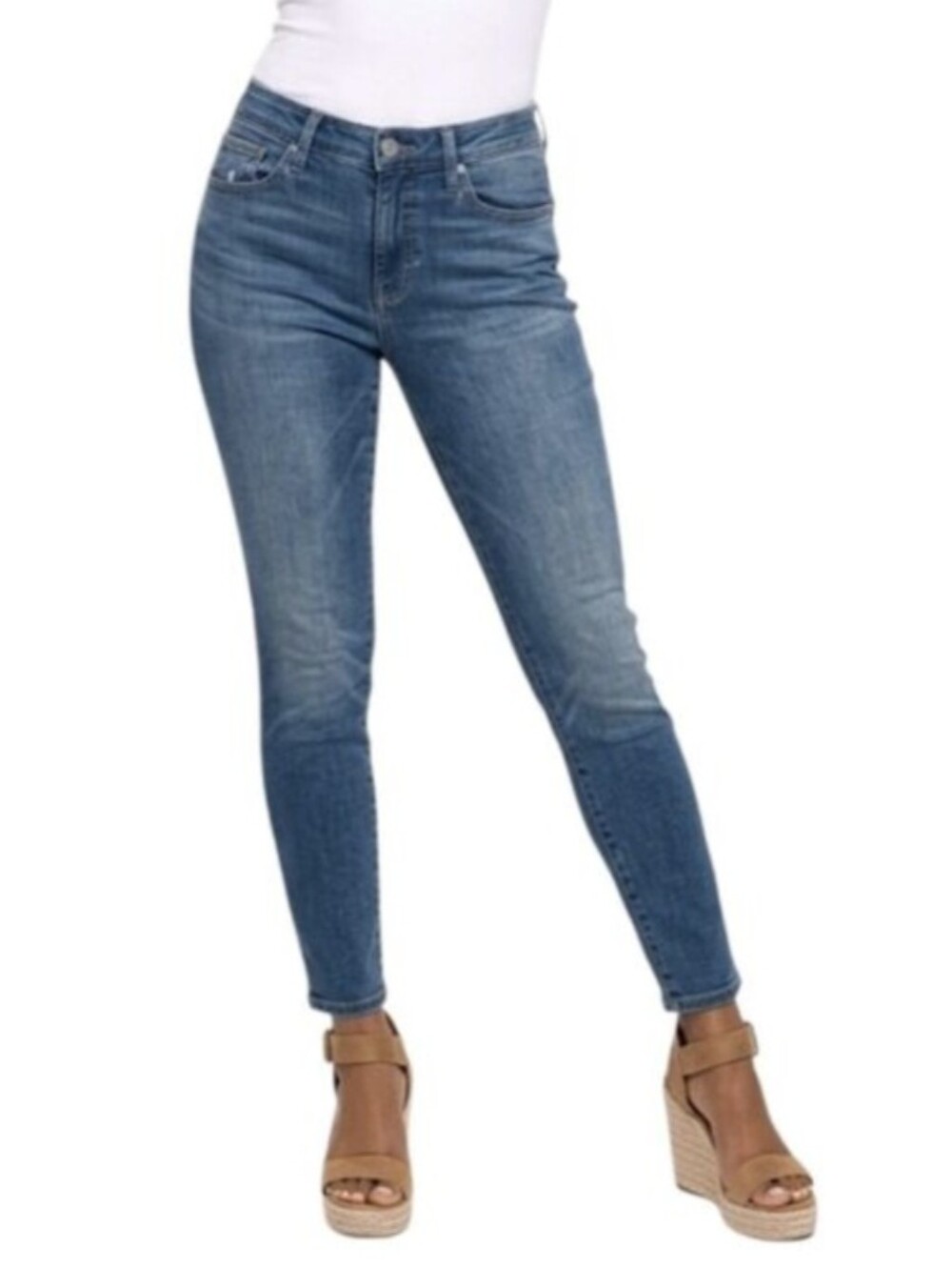 Lucky Brand Ava Skinny Ankle Cheville Jeans, Color Blue Size 6/28